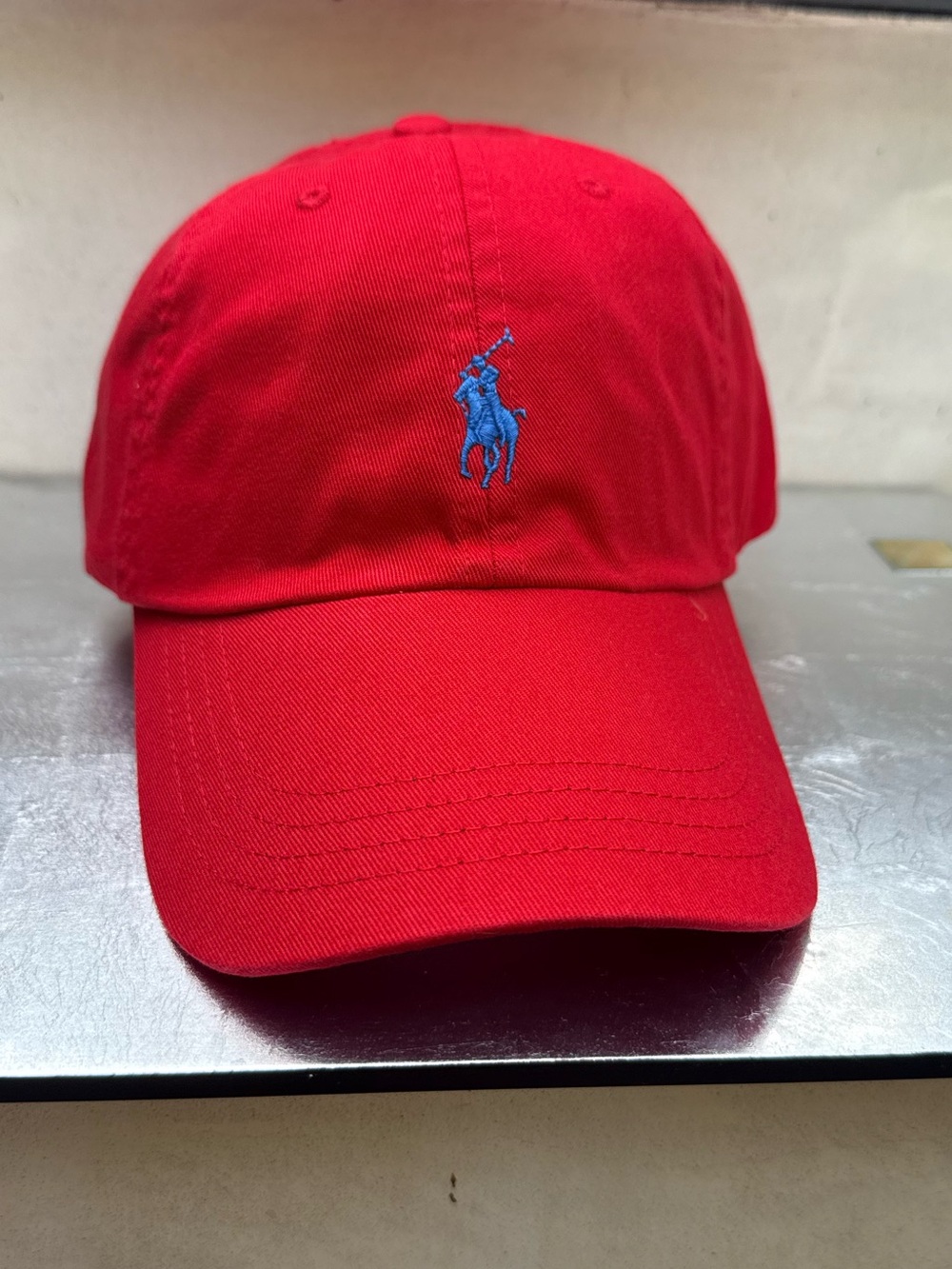 Polo by Ralph Lauren Bright Red Baseball Cap